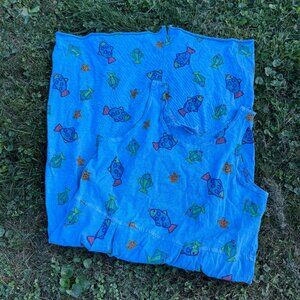 VTG Fresh Produce 90s Fish Dress